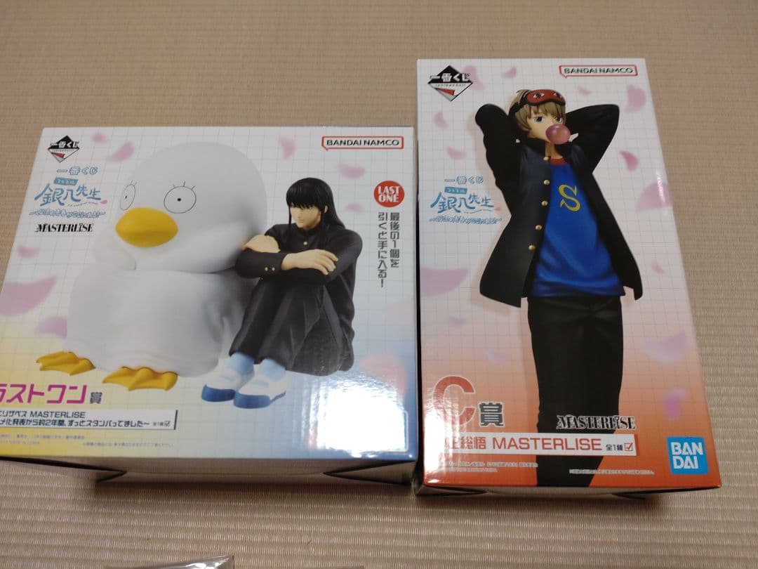 一番くじ　銀八先生　Ｃ賞　ラストワン賞　フィギュアセットほか
