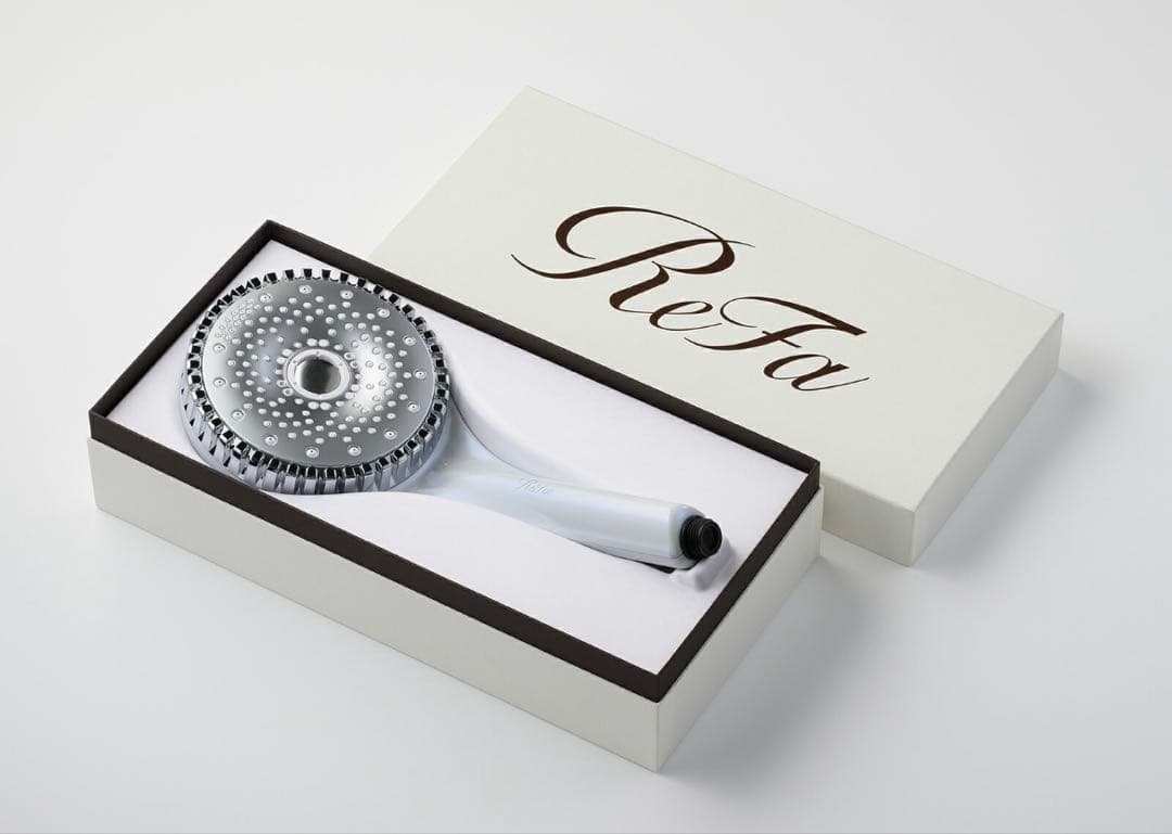 新品未使用 ReFa シャワーヘッド ファインバブル ダイア150 ホワイト