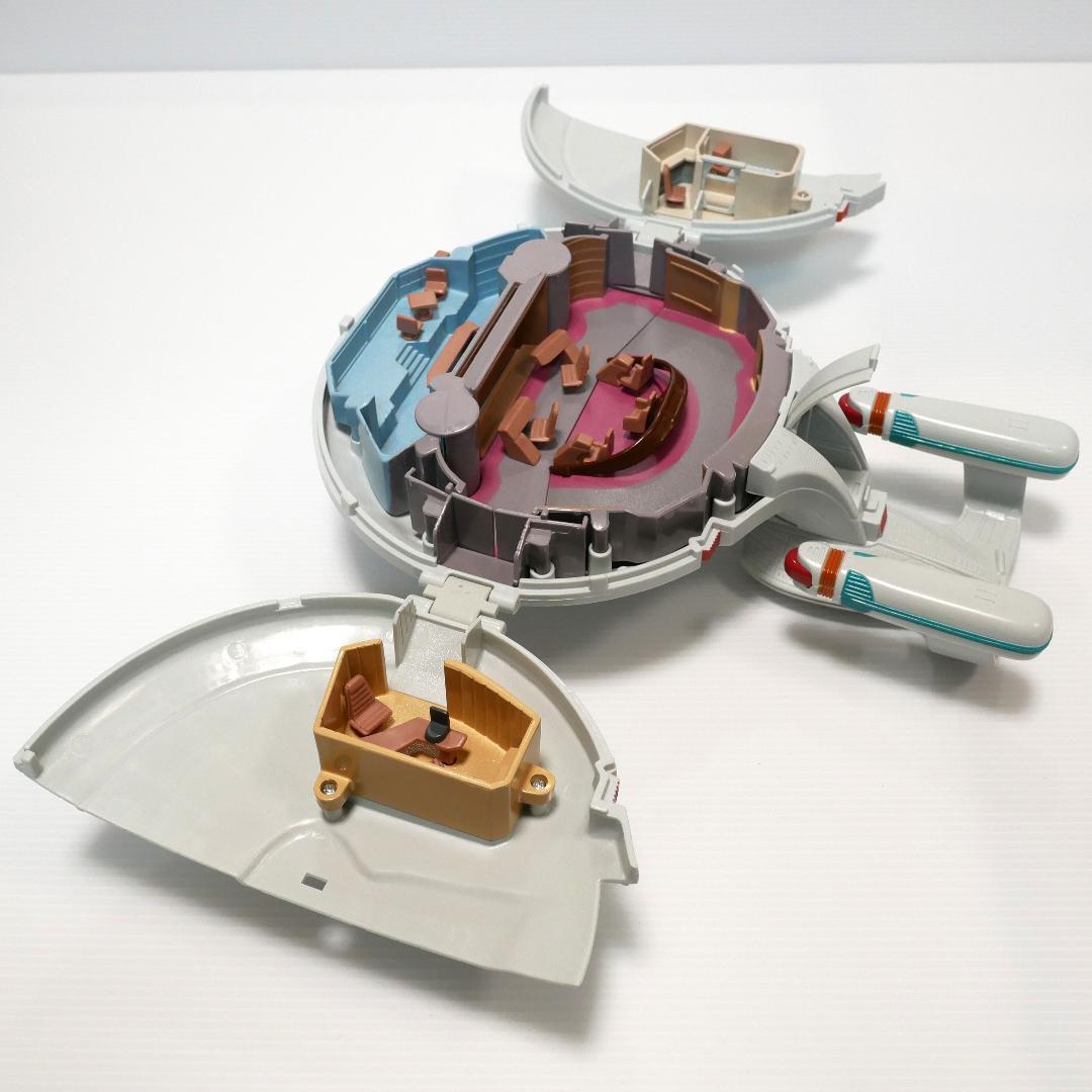 「スタートレック」ミニプレイセット（ミニジオラマ）　ＵＳＳエンタープライズＤ