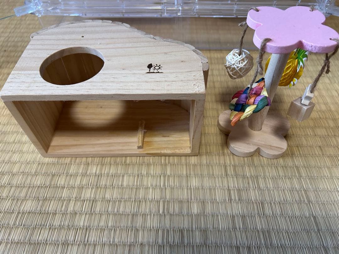 【美品】 ハムスターケージ シャイニー45 小動物 飼育セット♪