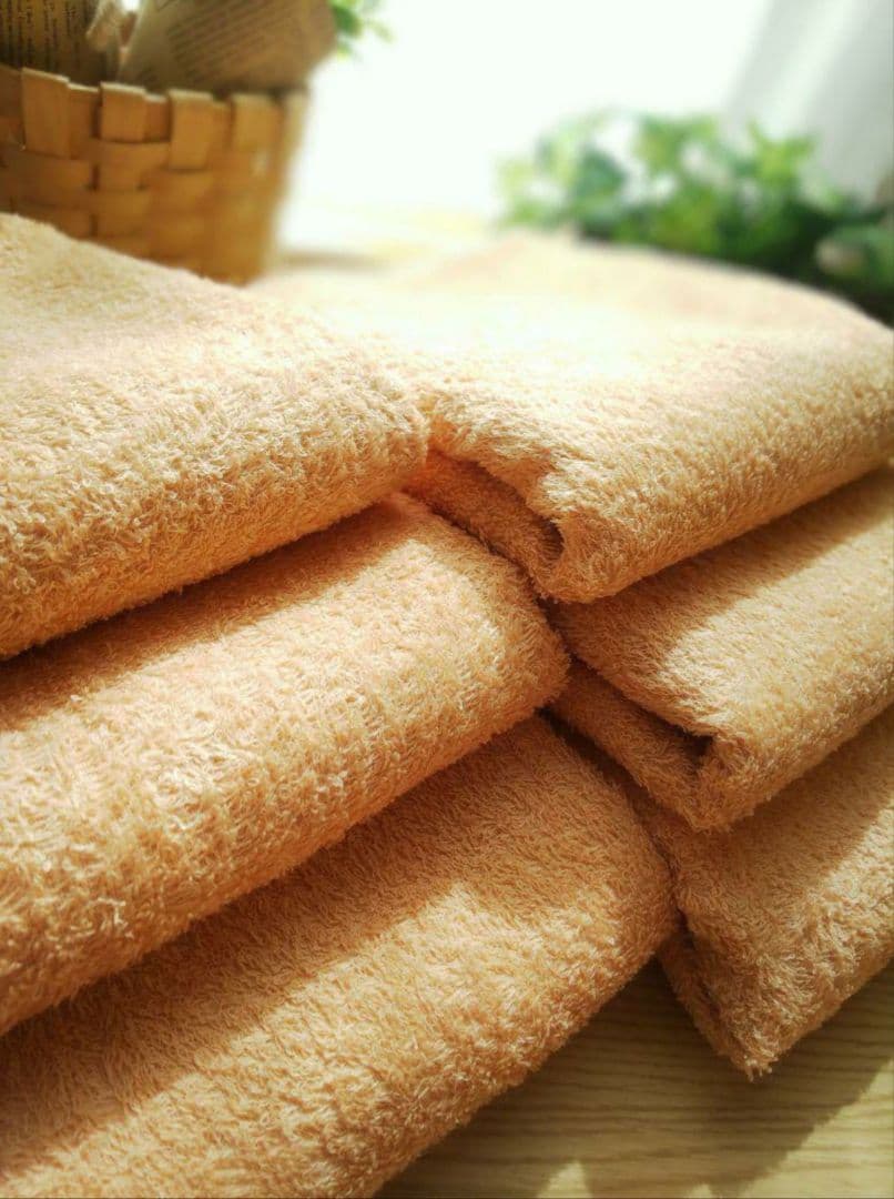 泉州タオル 高級綿糸ベージュフェイスタオルセット20枚 タオル新品 まとめ売り