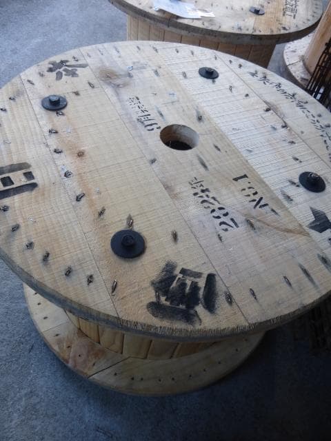 てぃーも　25-1-16-1　電線ドラム　ケーブルドラム　大きいサイズ