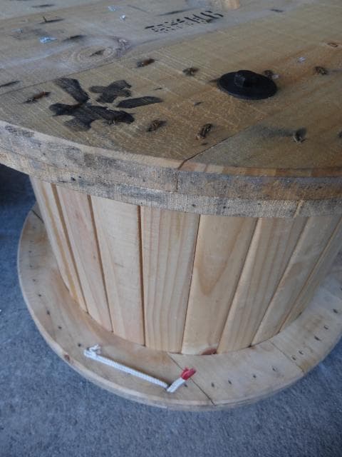 てぃーも　25-1-16-1　電線ドラム　ケーブルドラム　大きいサイズ