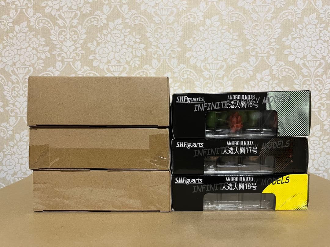 S.H.Figuarts ドラゴンボール　人造人間 16号 17号 18号