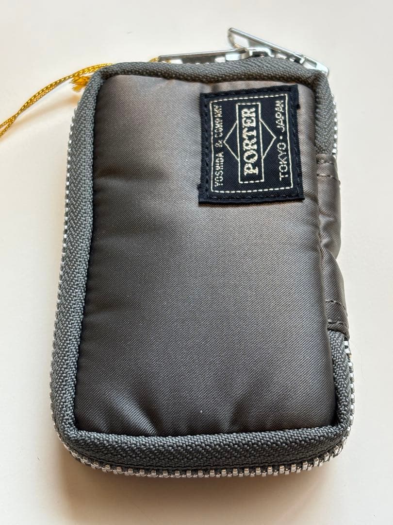 PORTER/タンカー/キーケース/カードケース/シルバー/吉田カバン/未使用
