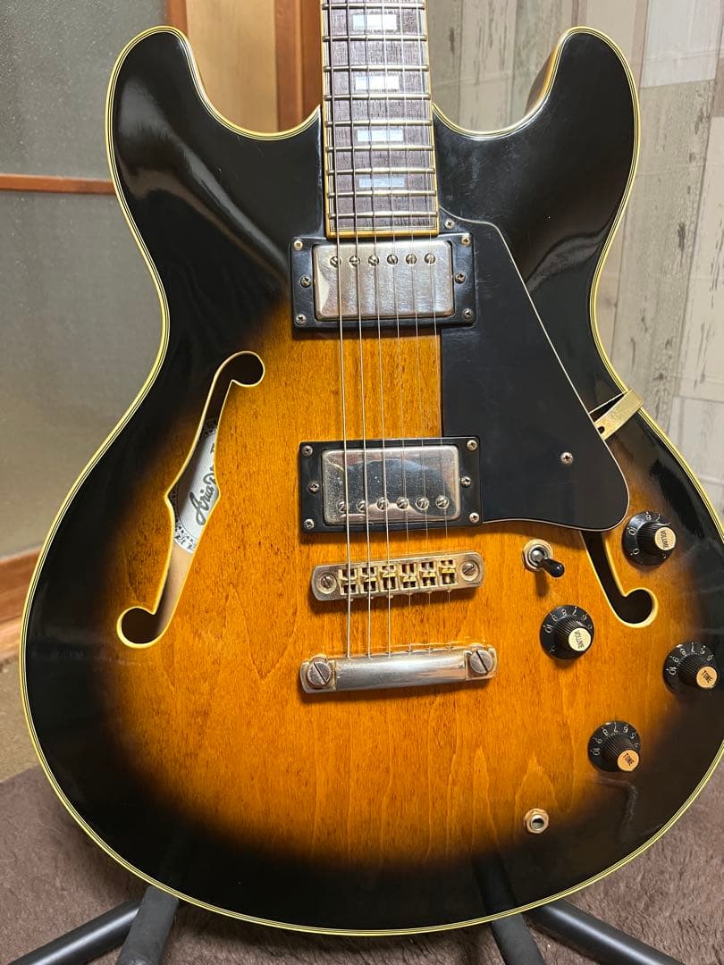 Aria Pro II TA-03 セミアコ　アリアプロ　ソフトケース付き