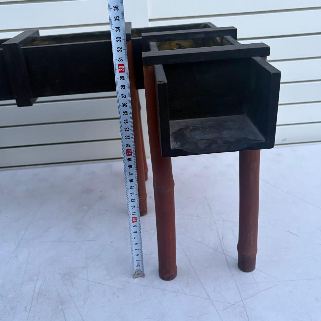 珍品◎貴重　花入　花台　生花　正月