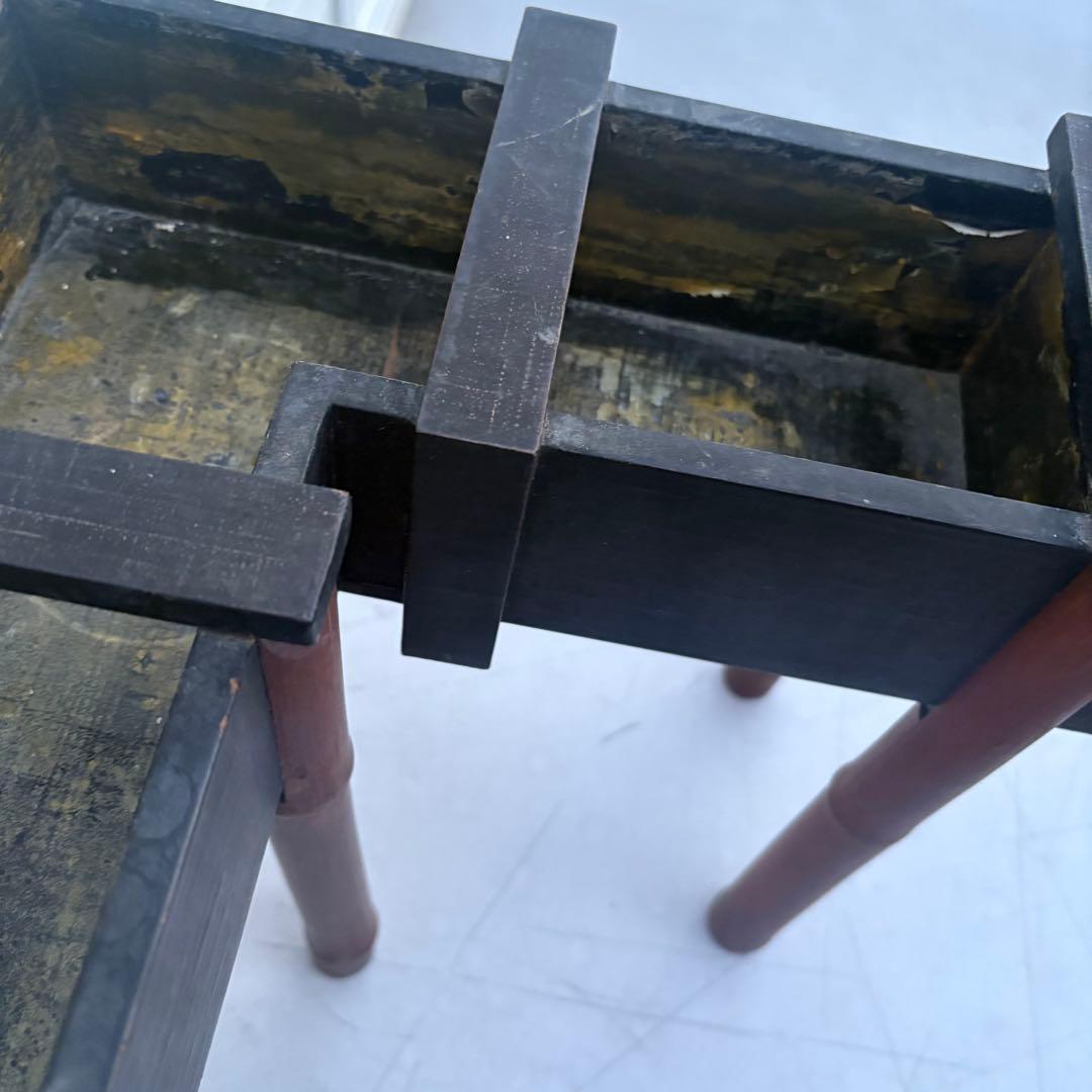 珍品◎貴重　花入　花台　生花　正月