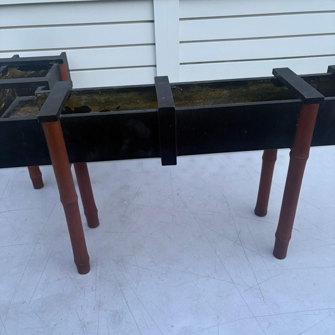 珍品◎貴重　花入　花台　生花　正月