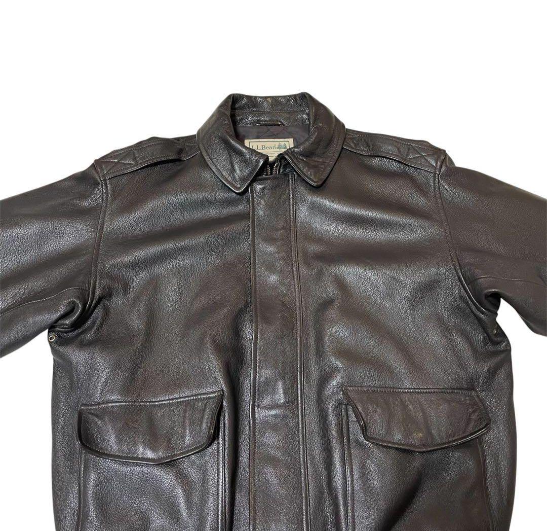 ll bean レザージャケット L.L.Bean 90s A-1