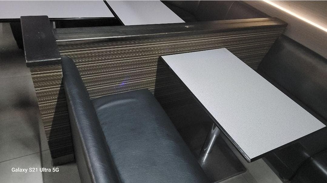 2個セット 置くだけT字仕切腰壁 飲食店 スナック キャバクラ等に