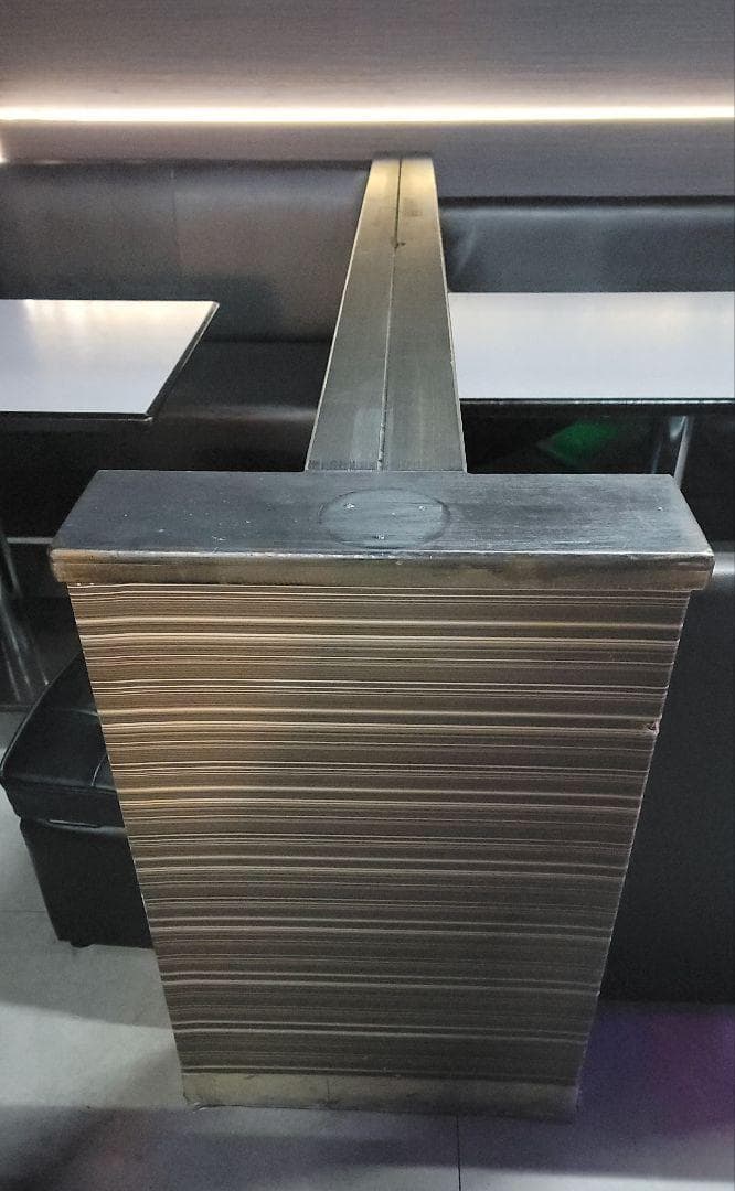 2個セット 置くだけT字仕切腰壁 飲食店 スナック キャバクラ等に