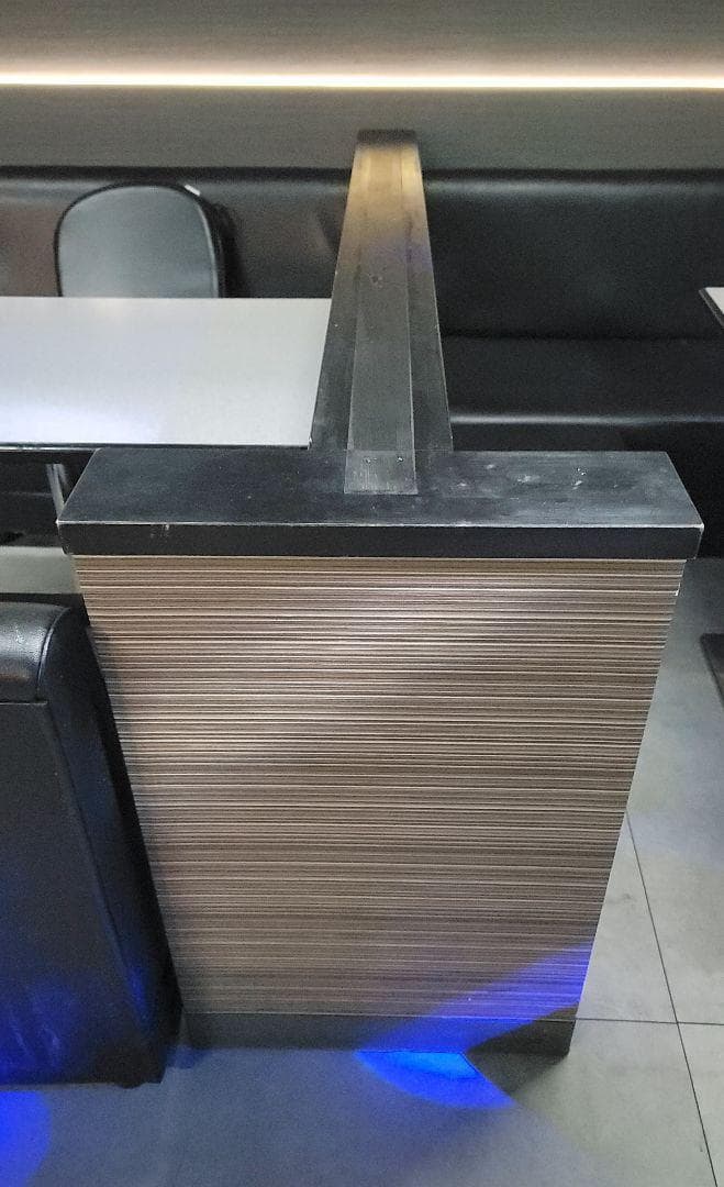 2個セット 置くだけT字仕切腰壁 飲食店 スナック キャバクラ等に