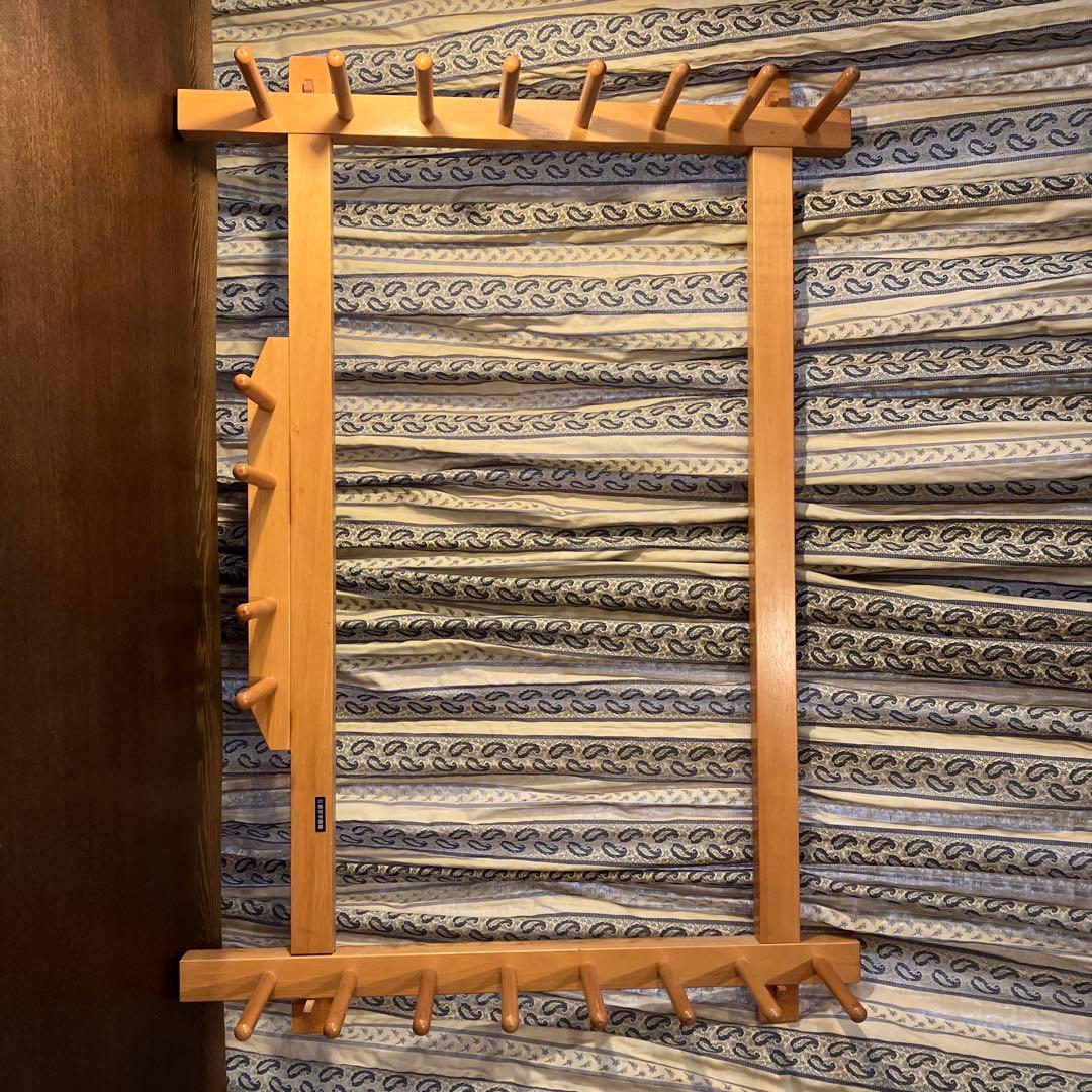 機織り道具　整経台　東京手織り機