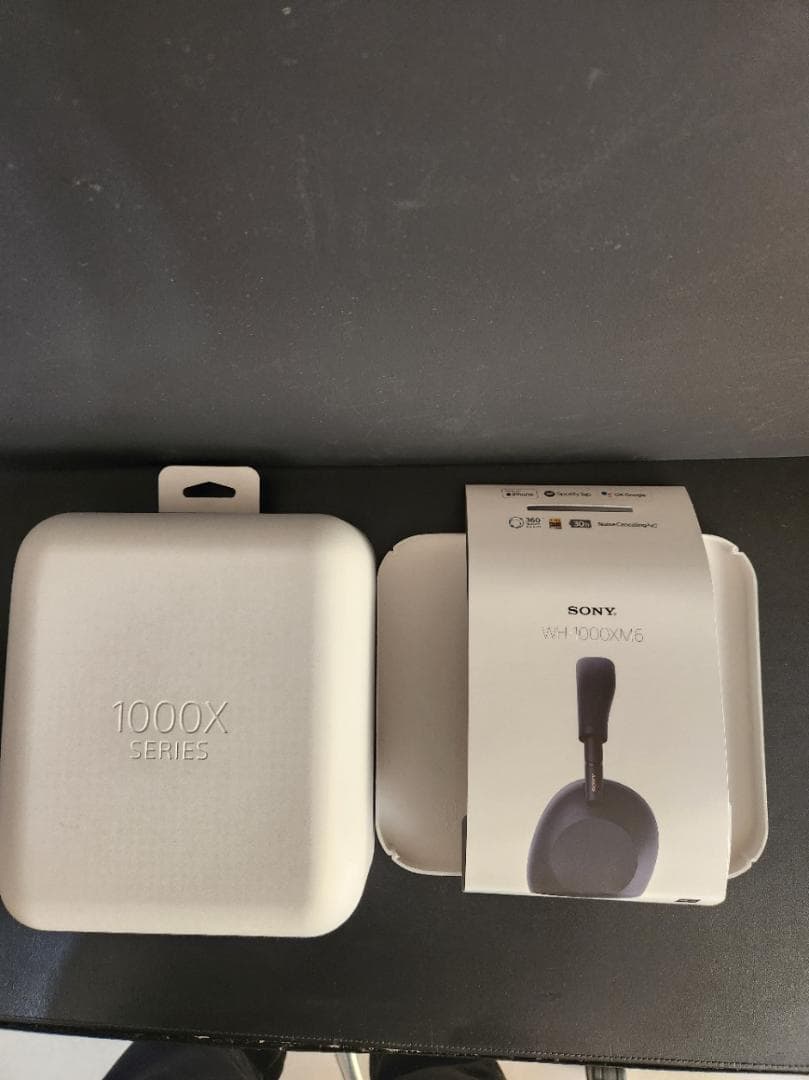 Sony WH-1000XM6 ワイヤレスヘッドホン(ブラック）カバー付き