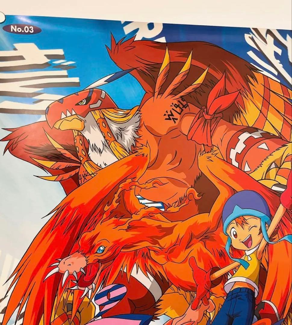 【新品、未使用】 デジモン バンプレ ポスター 武内空 ピヨモン 非売品