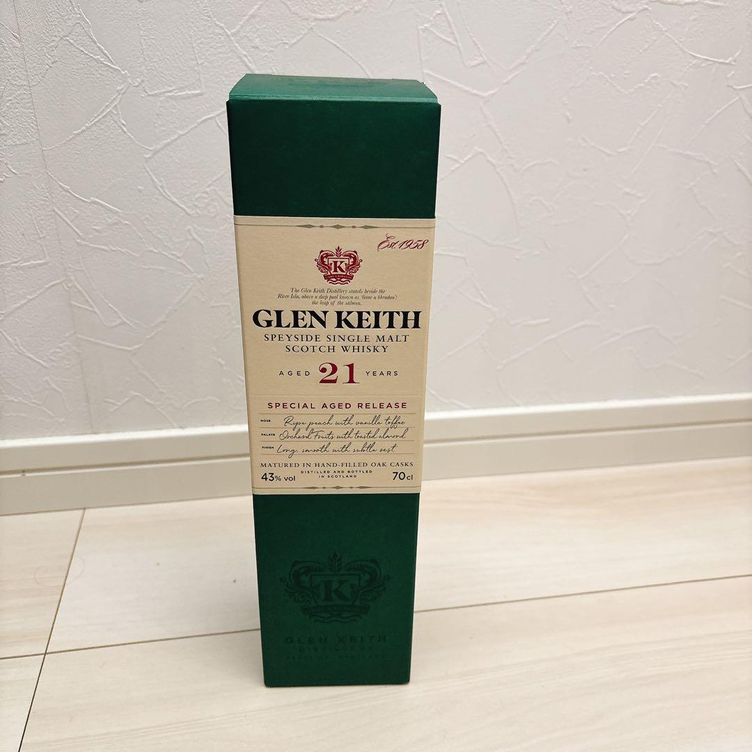 Glen Keith 21年 スコッチウイスキー 700ml グレンキース