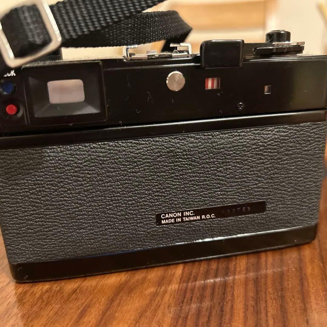 のり　Canonet QL17 ブラック レンジファインダーカメラ