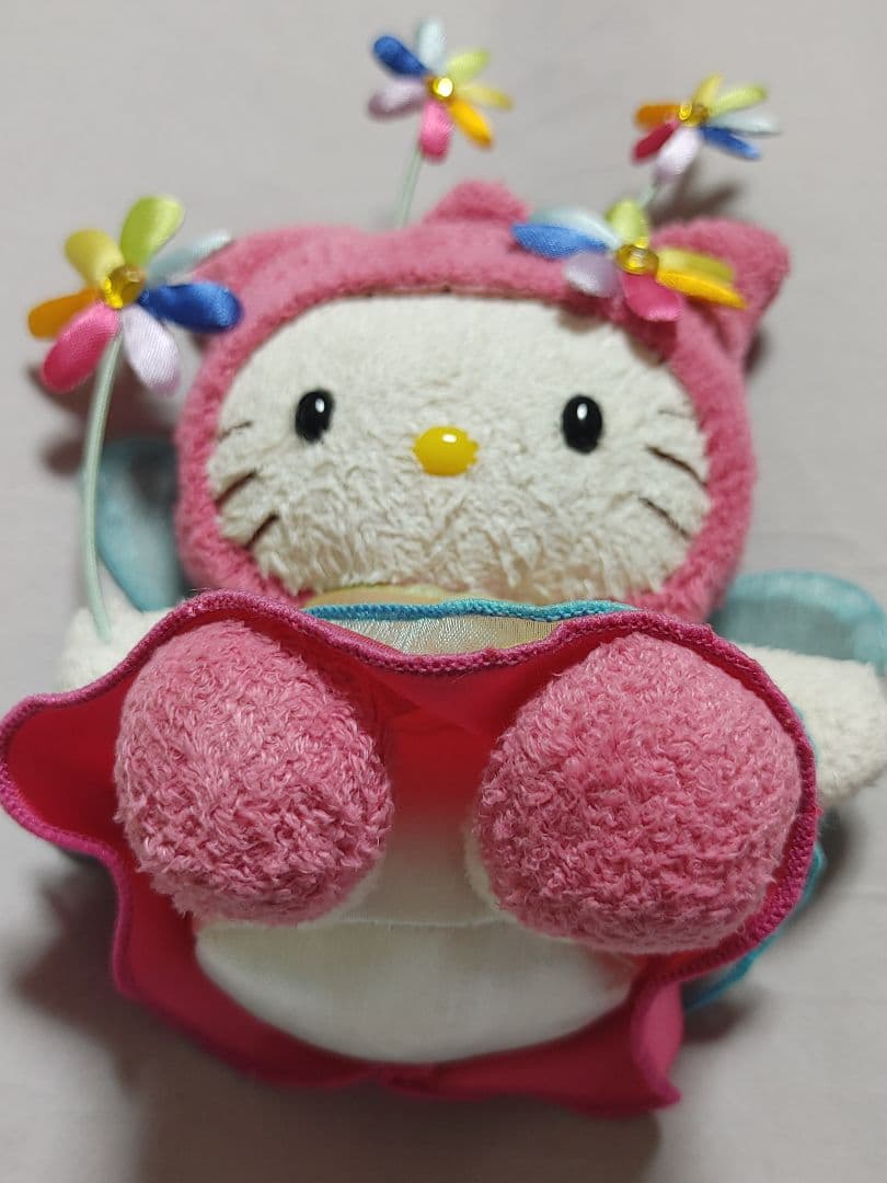 ハローキティ　2001年　妖精　フェアリーキティ　ハル　ぬいぐるみ