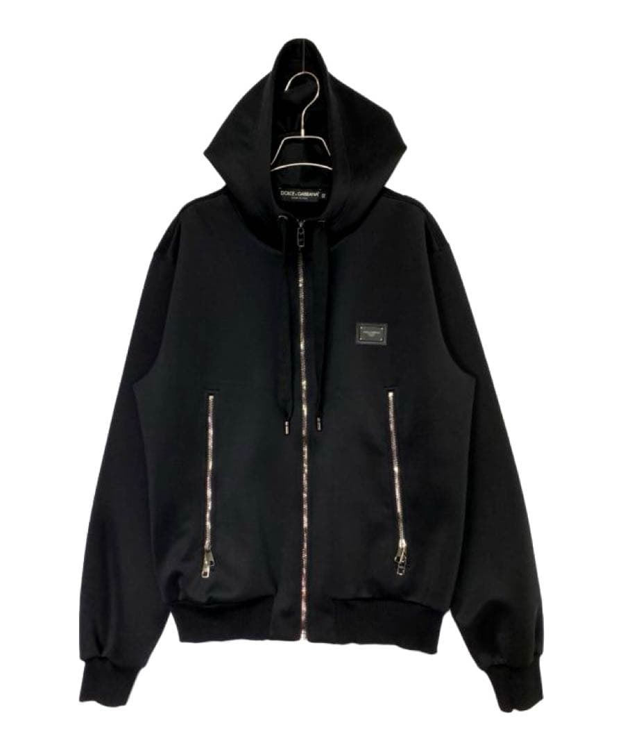 超高級　定価約14万円　ドルチェ&ガッバーナ　パーカー　黒　46 M 美品