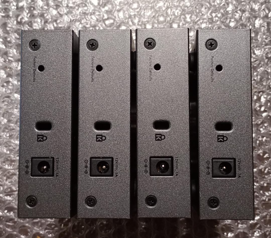 ★NETGEAR GS105Ev2 5ポート GbE スイッチングハブ4台セット