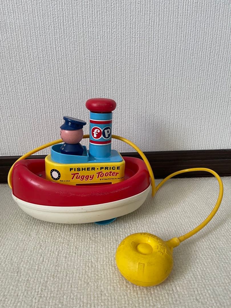 フィッシャープライス　ヴィンテージ　TUGGY TOOTER トイストーリー