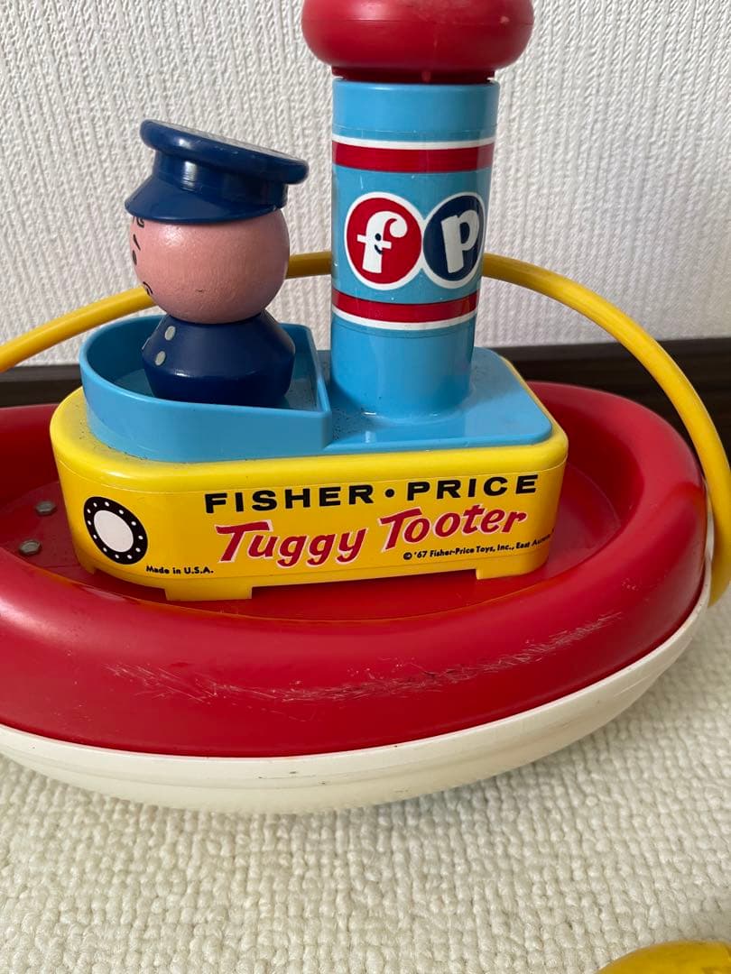 フィッシャープライス　ヴィンテージ　TUGGY TOOTER トイストーリー
