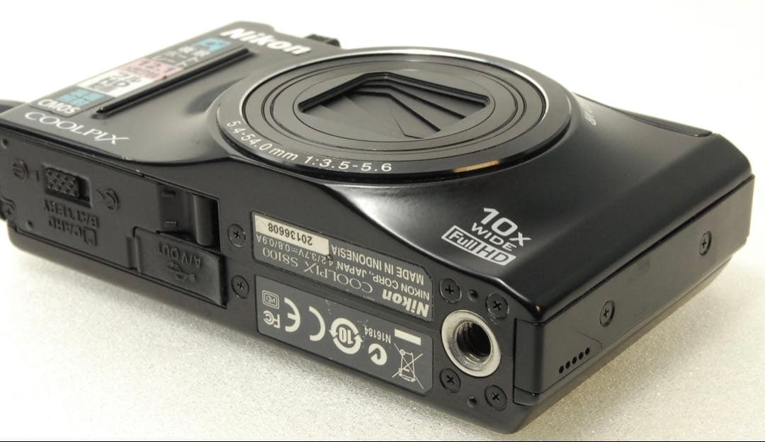 Nikon COOLPIX S8100 ❤️スマホ転送 動作確認済 ブラック