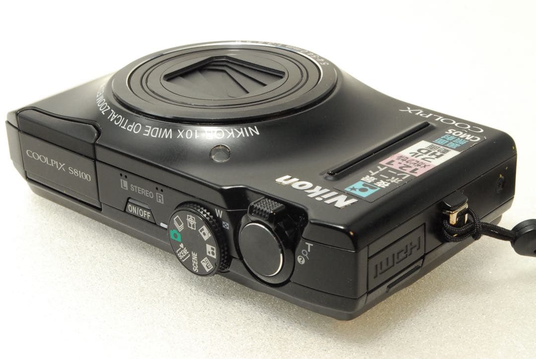Nikon COOLPIX S8100 ❤️スマホ転送 動作確認済 ブラック