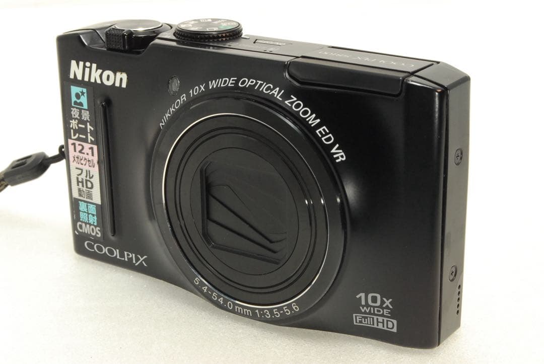 Nikon COOLPIX S8100 ❤️スマホ転送 動作確認済 ブラック