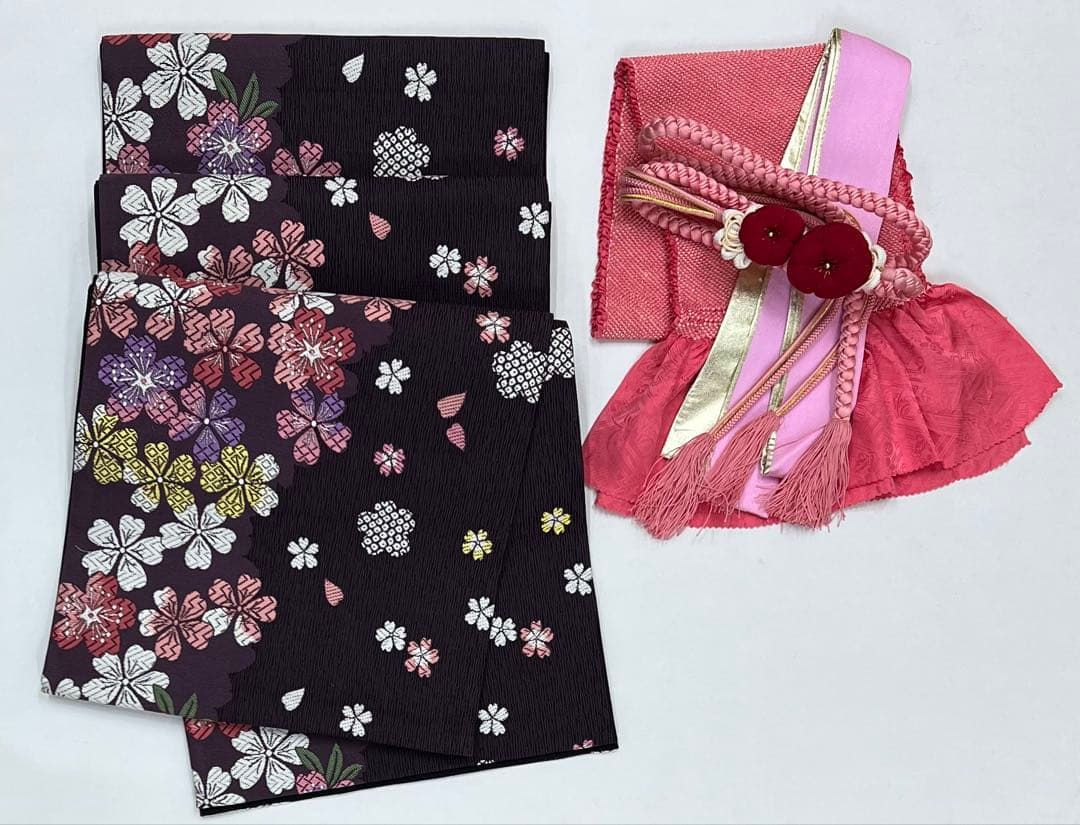 ゆったりサイズ　振り袖　フルセット　長襦袢　金彩　成人式　大きめ　振袖　579