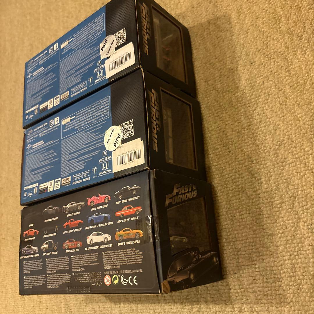 ワイルドスピード　ダイキャストミニカー 1/24 3台セット ダッジチャージャー