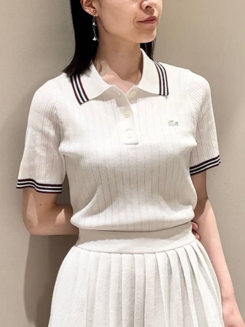 新作新品タグ付き　スナイデル♡ LACOSTE/ポロニット