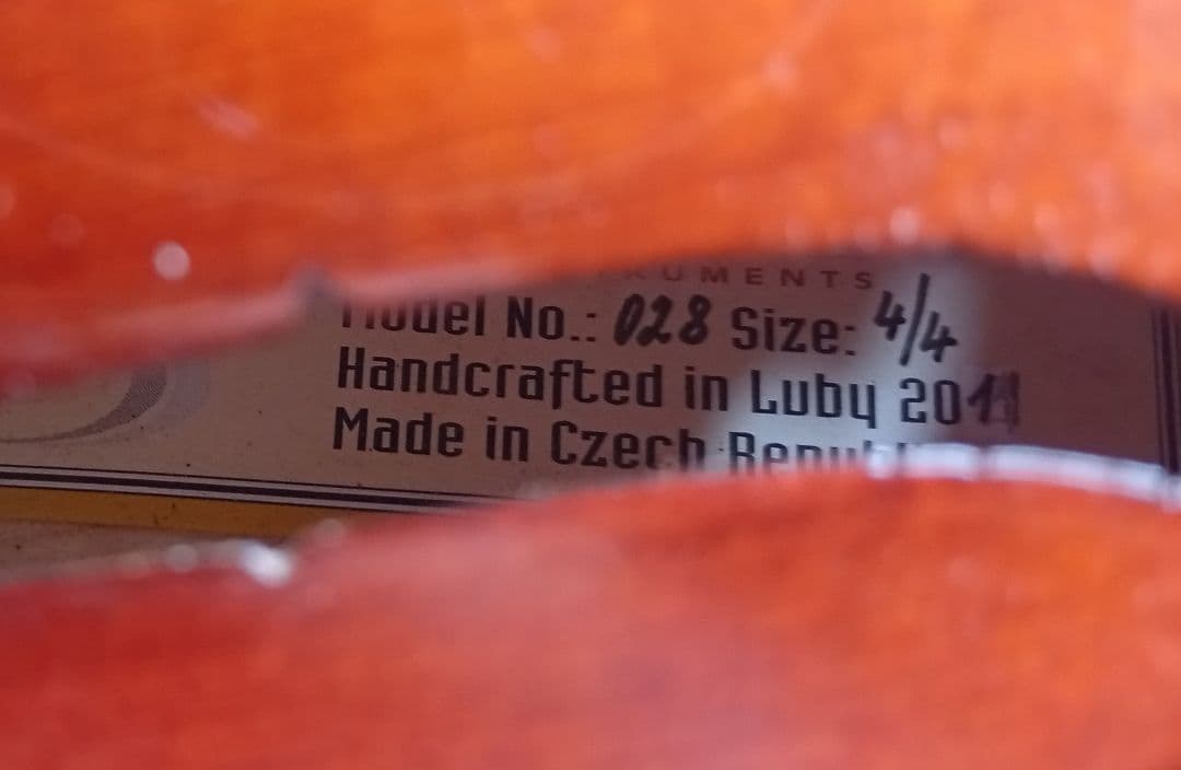 ARS Music NO.028 4/4 ストラディバリウス　虎杢柄