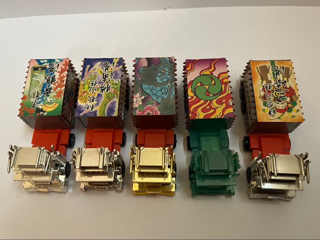 レトロ デコトラ チョロQフルセットケース付き