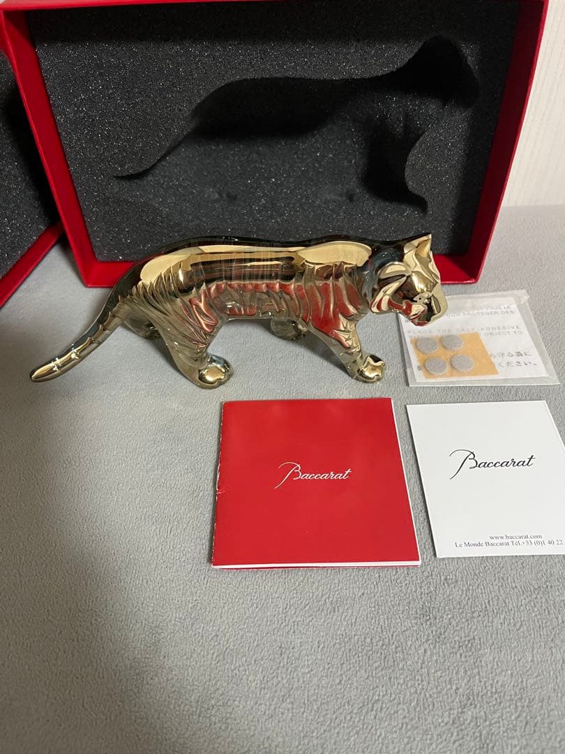BACCARAT バカラ　虎　ゴールド★