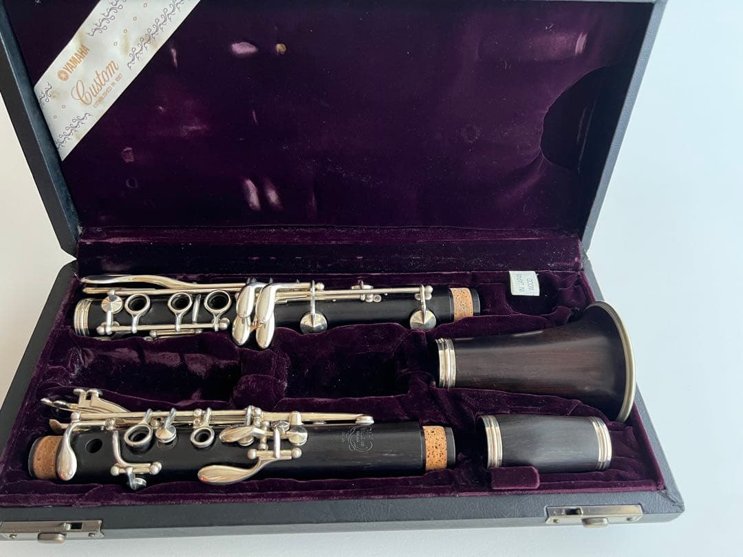 YAMAHA custom CS YCL-852 クラリネットケース付き