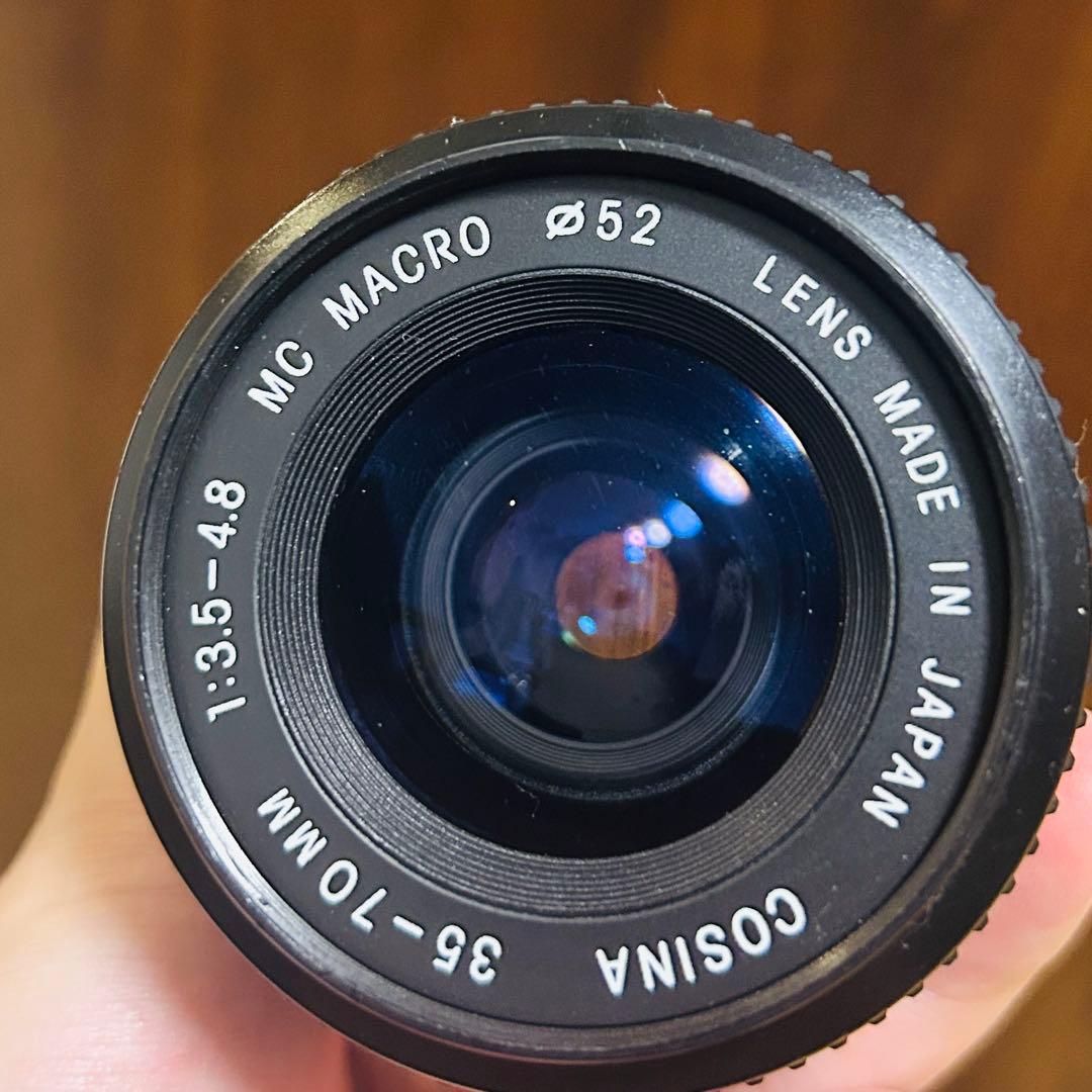 フィルムカメラ Canon AE-1 Program Cosina FD 35-70mm/3.5