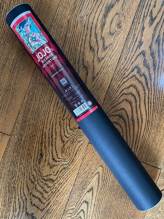 JOJO展ポスター ジョセフジョースター 新品 金沢キービジュアルポストカード付