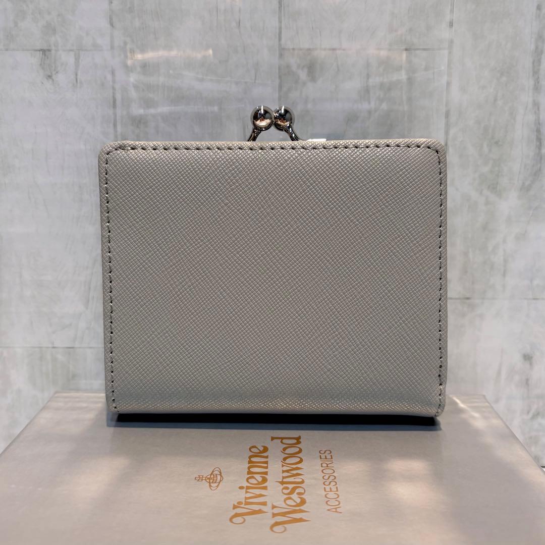 Vivienne Westwood 2つ折り財布 / サフィアーノグレー