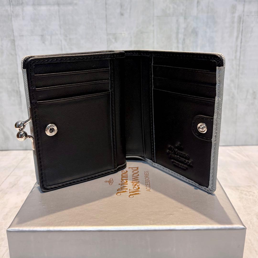 Vivienne Westwood 2つ折り財布 / サフィアーノグレー