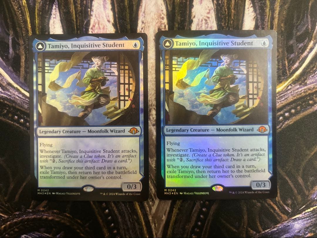 【最安値】MTG　MH3　知りたがりの学徒、タミヨウ　英語版　Foil　2枚