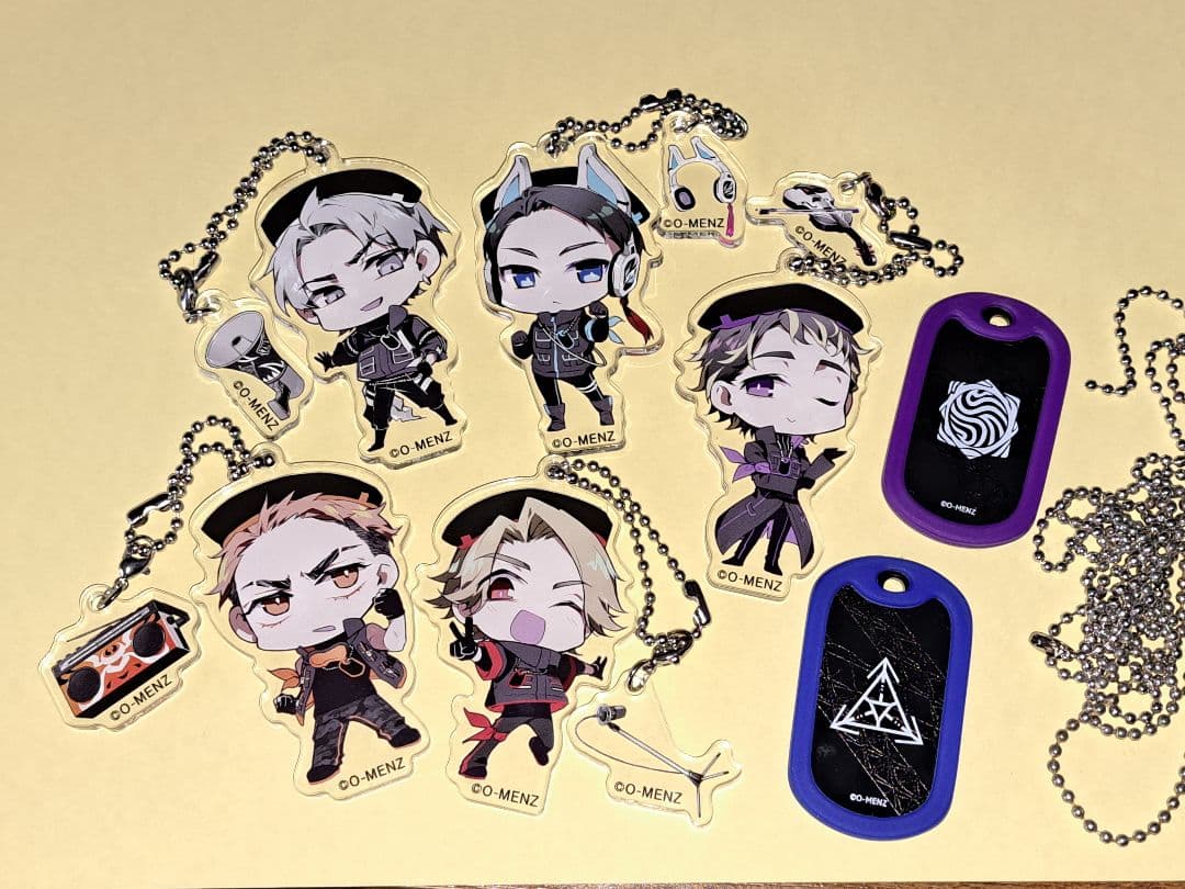 O-MENZ 革命アクキー ドッグタグ