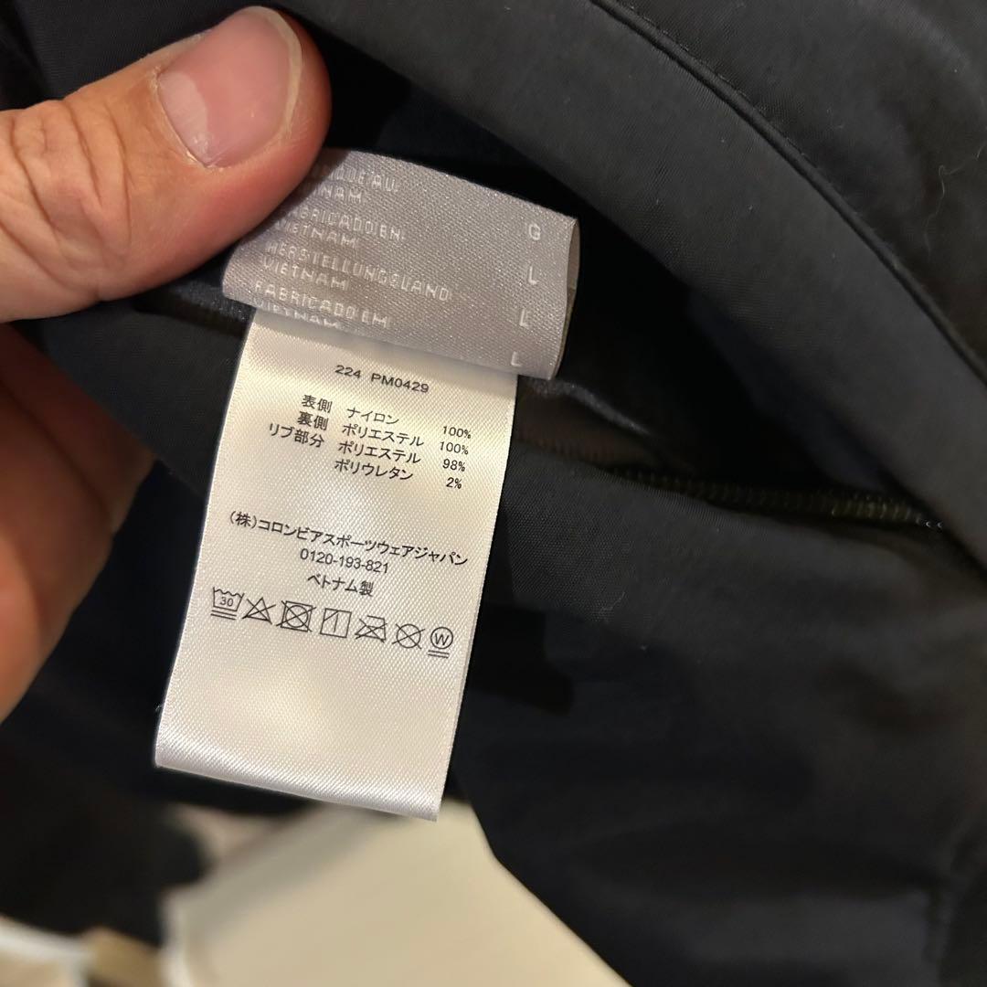 最終価格！Columbia リバーシブル L 黒 フリース　人気 別注 完売