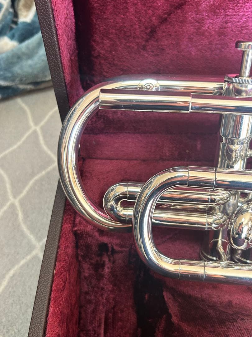 Besson 622-2 コルネット（銀メッキ仕上げ）