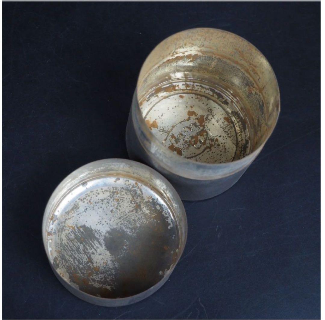 送料無料　康熙年製蛍手茶碗・茶筒・茶杓　茶器揃　　検/中国古玩骨董明代清代乾隆