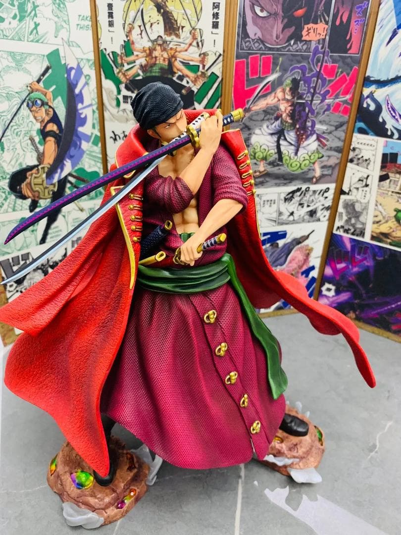 ワンピース 戦闘員ロロノア・ゾロ フィギュア ガレージキット popmaxサイズ