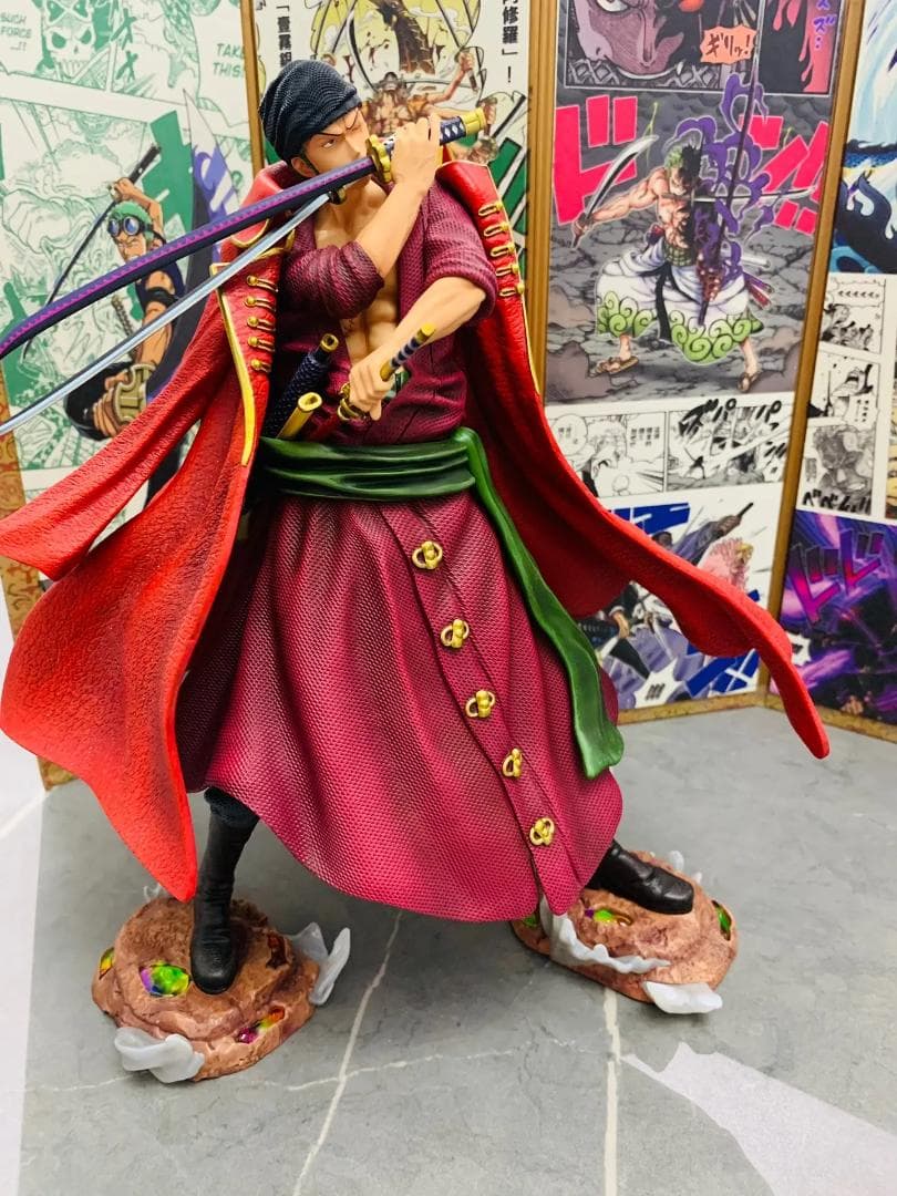 ワンピース 戦闘員ロロノア・ゾロ フィギュア ガレージキット popmaxサイズ