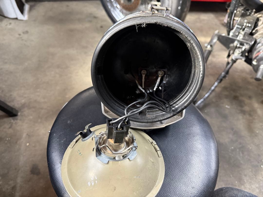 guideヘッドライトショベルスポーツスターハーレー等