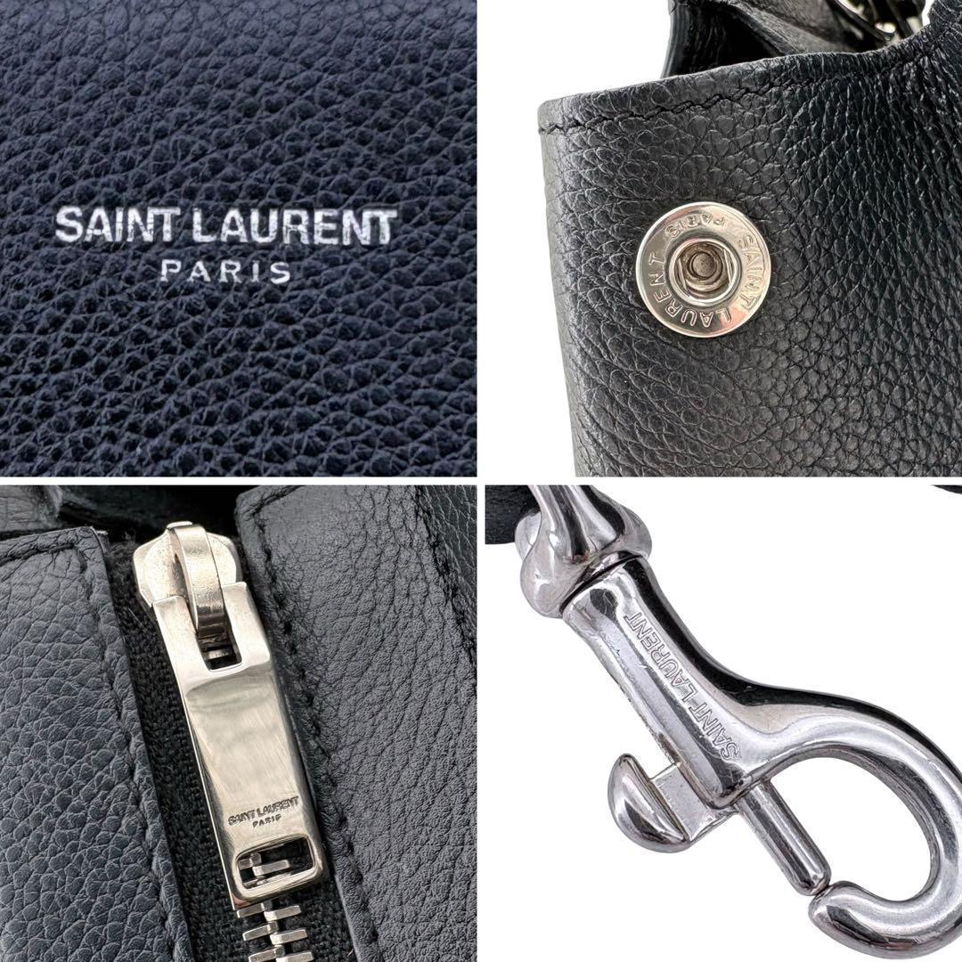 【美品】サンローラン/カバリヴゴーシュ /トートバッグ /ショルダーバッグ/ロゴ